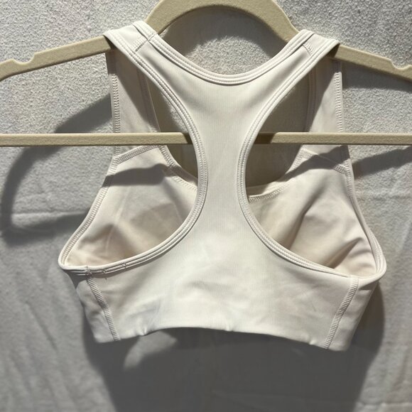Nike Swoosh Racerback Bra - White - Picture 4 of 4